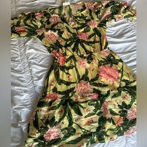 MELLODAY Floral Spring + Summer Dress (Brand New w/ Tags!)